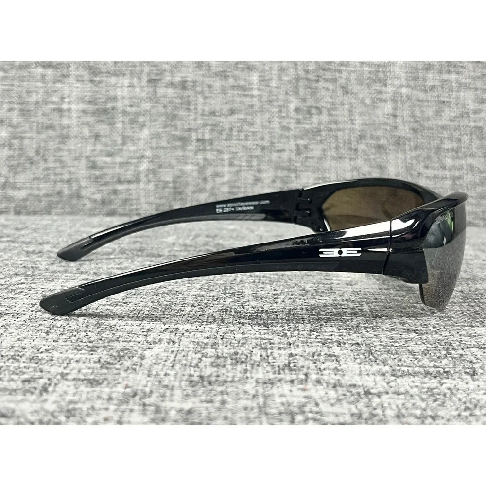 Epoch Eyewear Epoch 2 Safety Sunglasses Black Frame Brown Lens ANSI Z87+ Sport